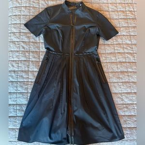 NWT Elie Tahari Navy A-Line Dress